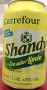Saer brau est. 1985 sabor limón shandy