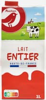 Lait entier des Hauts de France