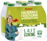 LAIT ECREMESOLIDAIRES POUR SOUTENIR NOS PRODUCTEURS*Plus juste rémunération*Vaches nourries sans OGM* -* <0.9%6x1L