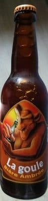 BIERE AMBREE "LA GOULE"