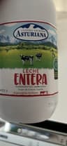 Leche entera de vaca