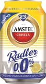 Cerveza rubia Radler 0,0% con zumo natural de limón