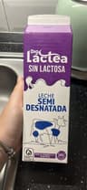 Leche semidesnatada sin lactosa